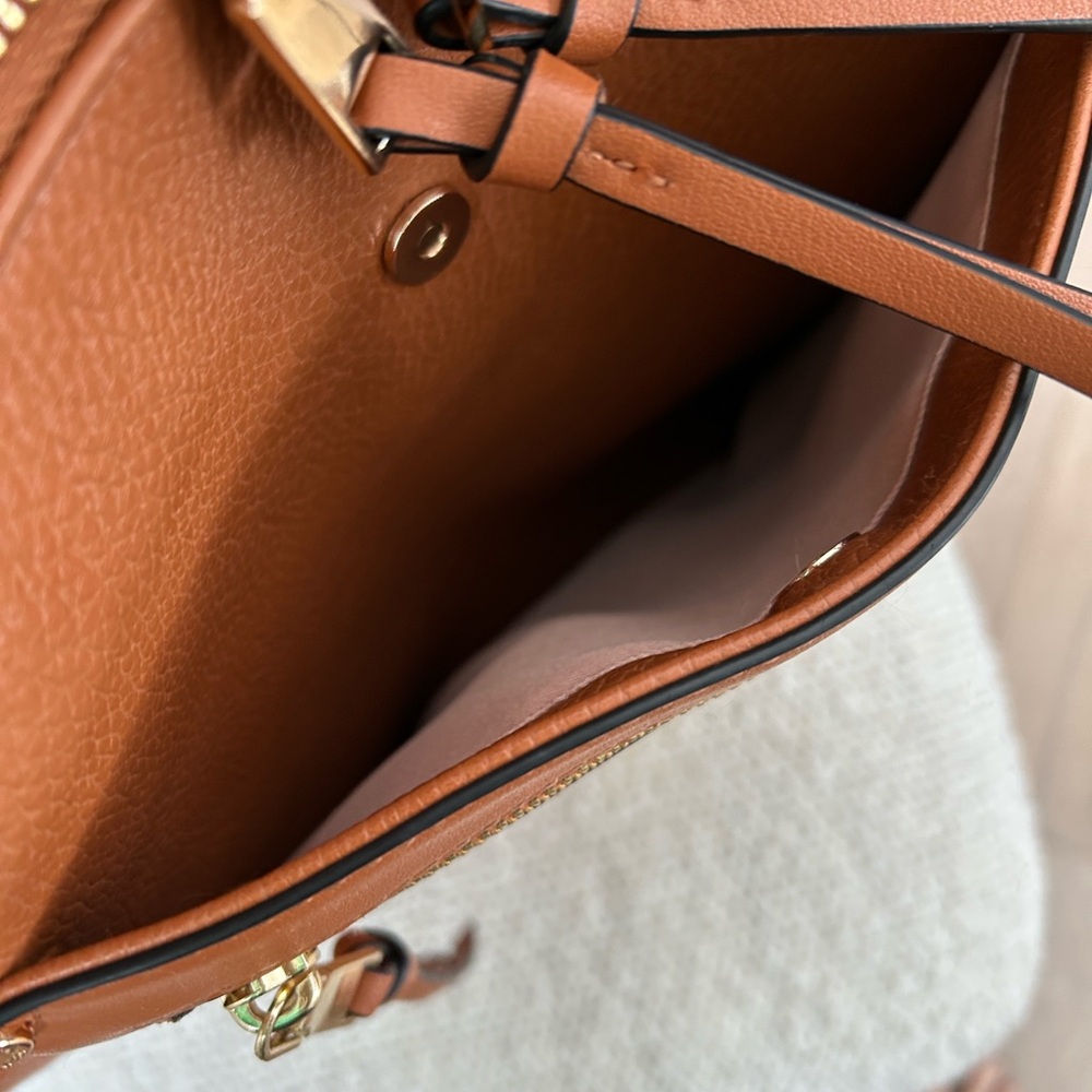 Brown Leather Backpack - Picture 7 of 16